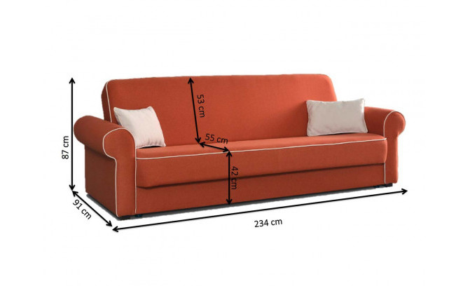 Dīvāns CONTI 3R